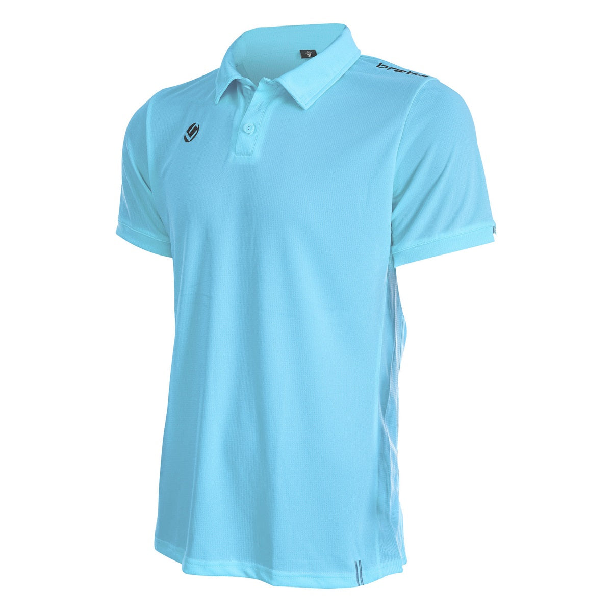 Brabo Mens Polo Light Blue