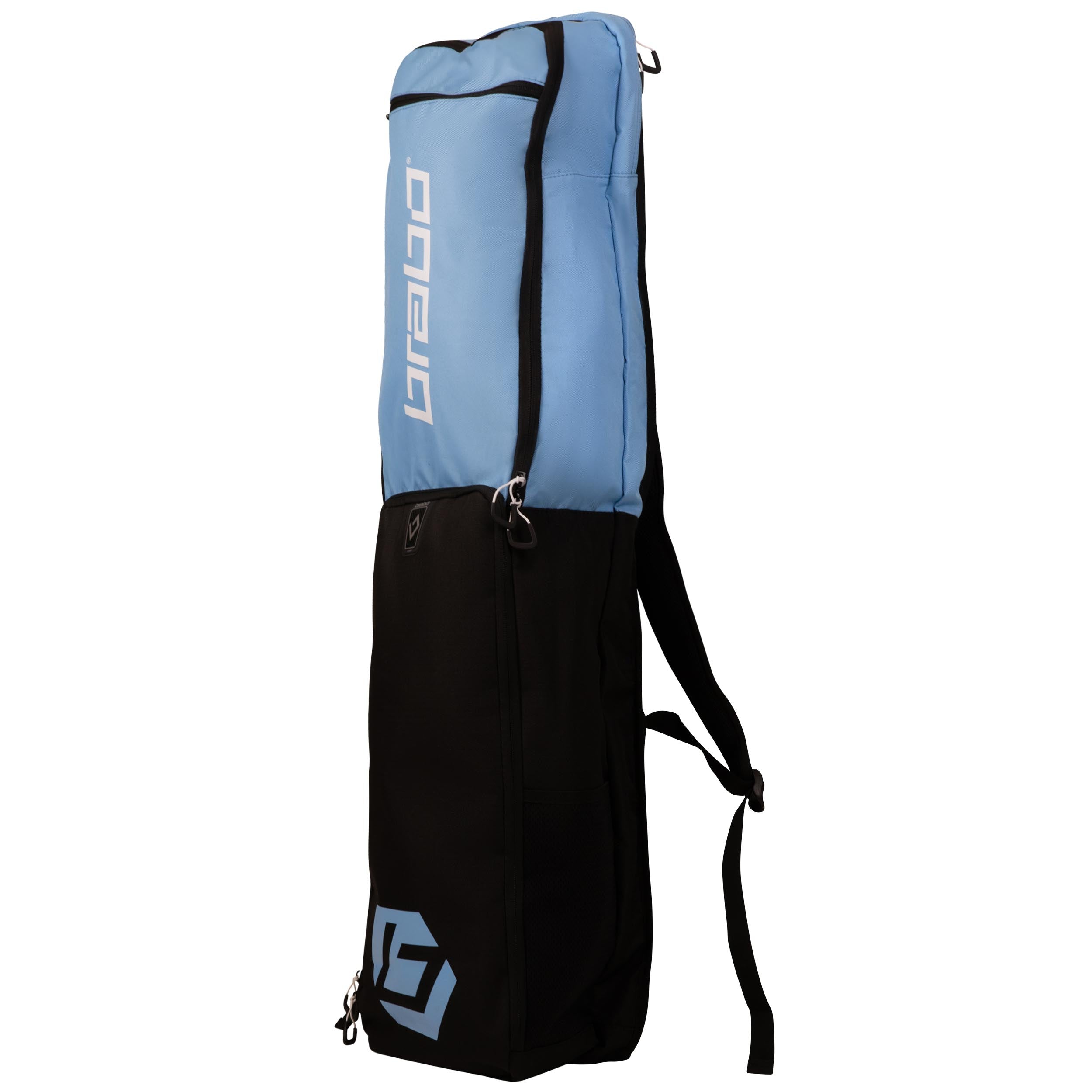 Brabo top hockey shoulder stick and kit bag